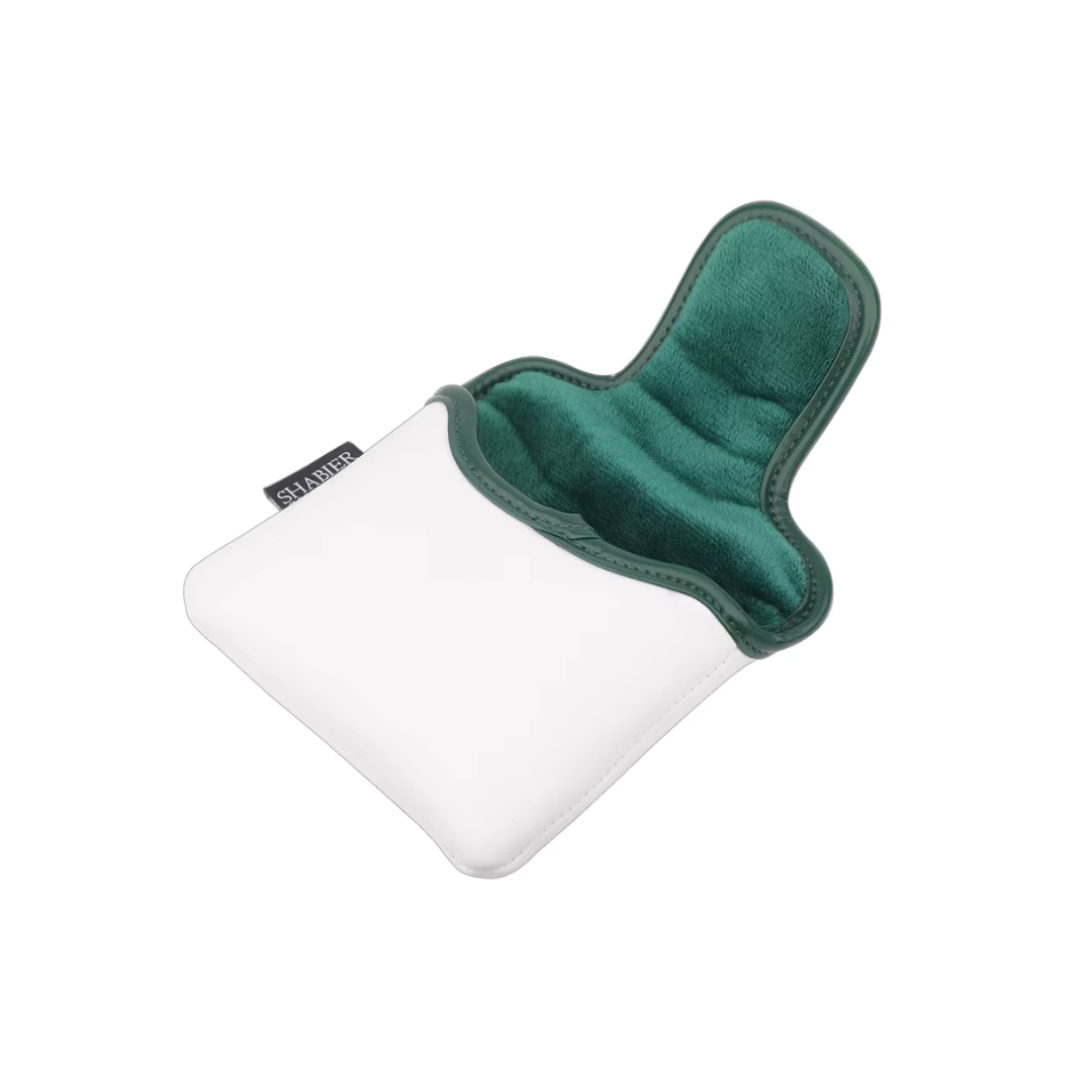Azalea Bloom (White) - Mallet Putter Cover