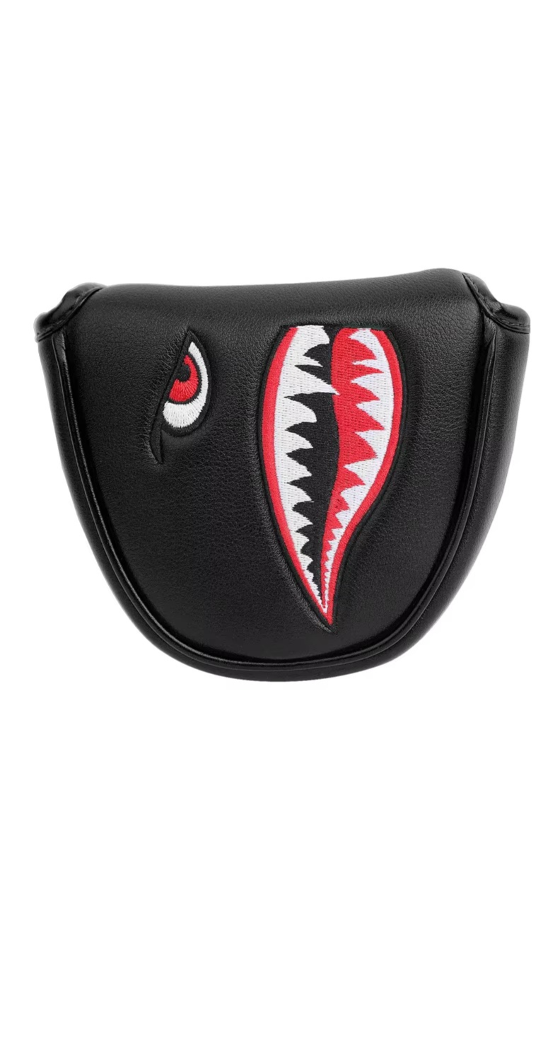 Viper Eye Black - Mallet Putter Cover