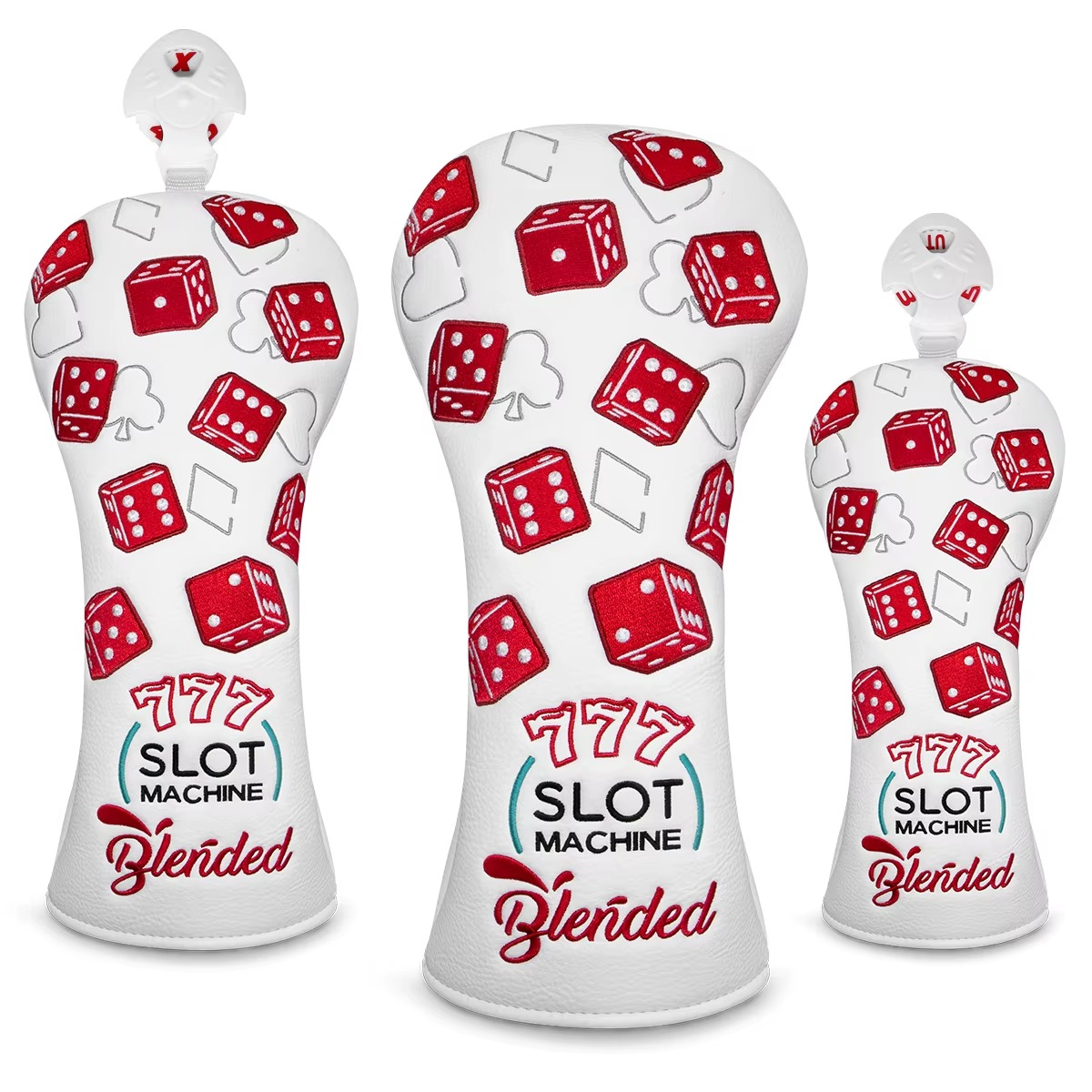 High Roller (White) Wood Cover Set