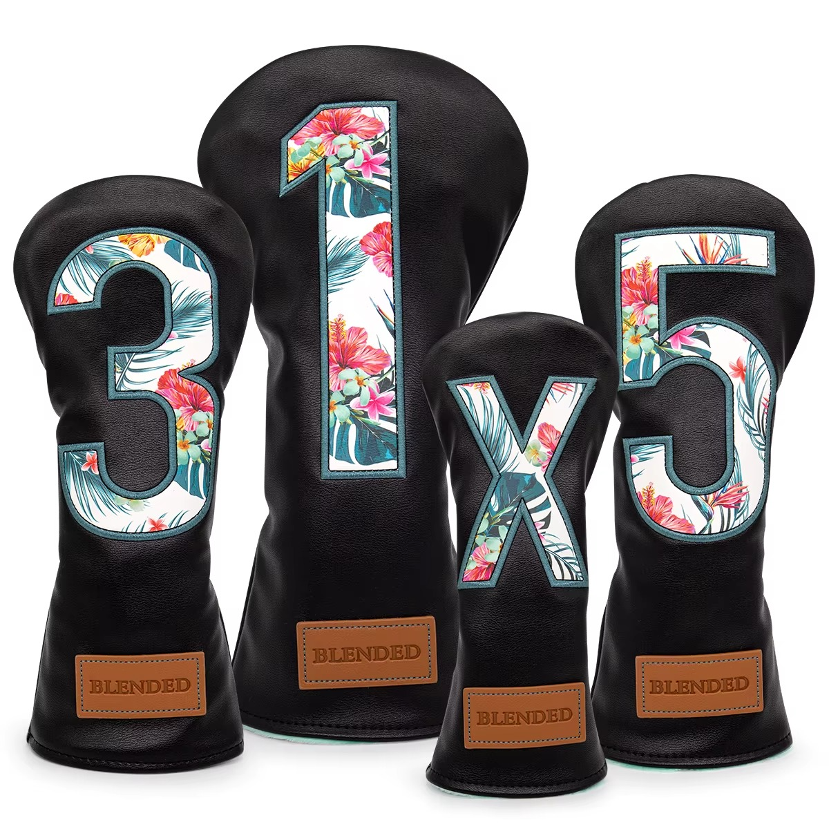 Tropic Fade (Black) Wood Cover Set