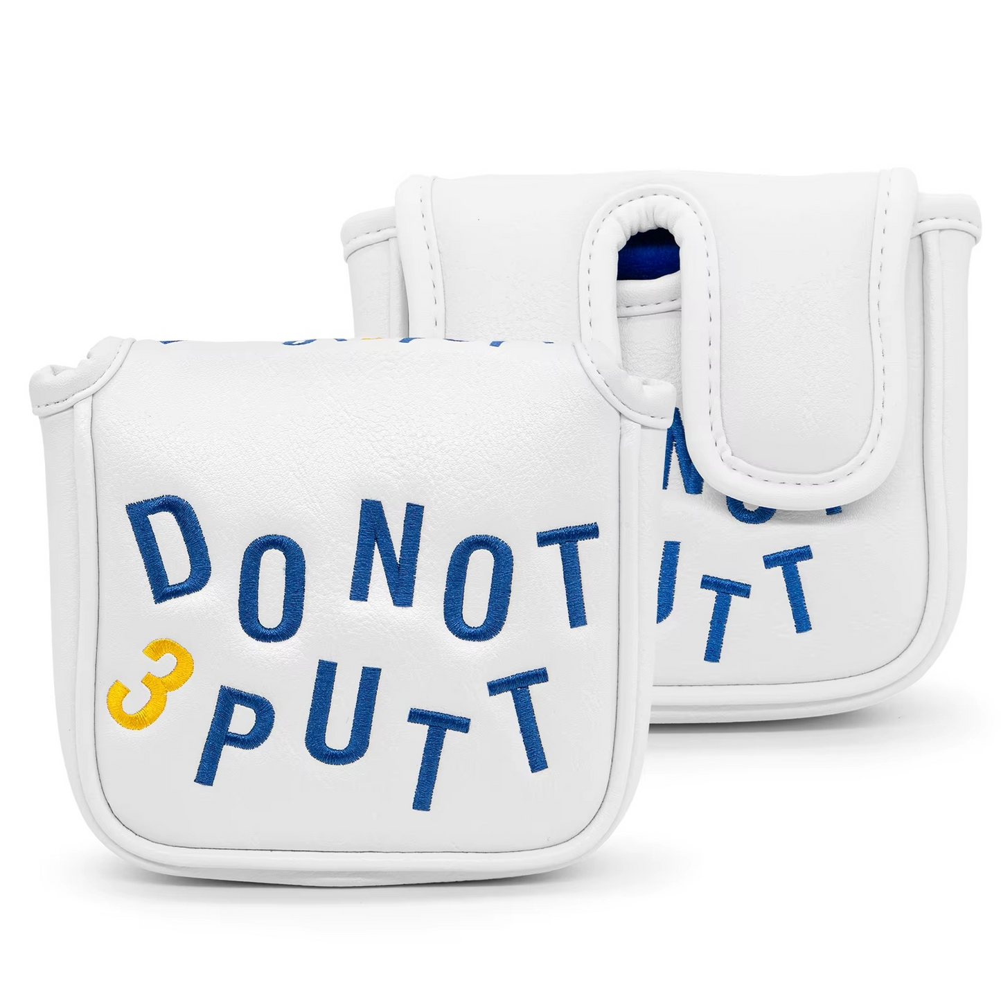 3-Putt Warning - Mallet Putter Cover