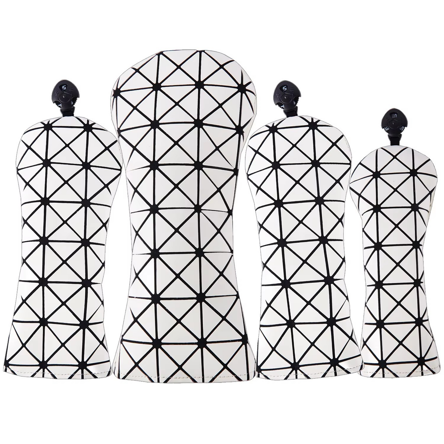 White Lazer Wood Cover Set