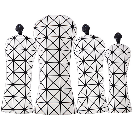 White Lazer Wood Cover Set