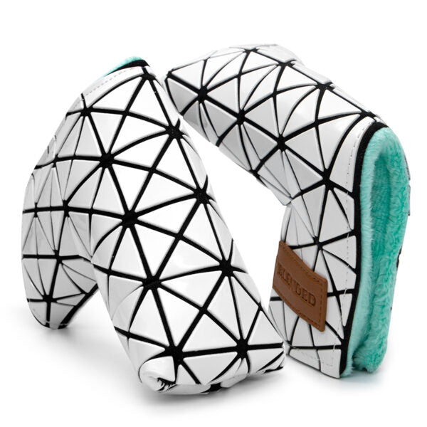 White Lazer Headcover
