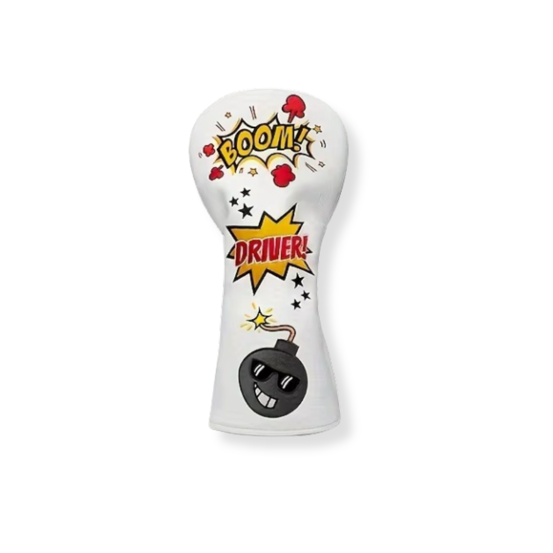 Boom Stick (White) Headcover