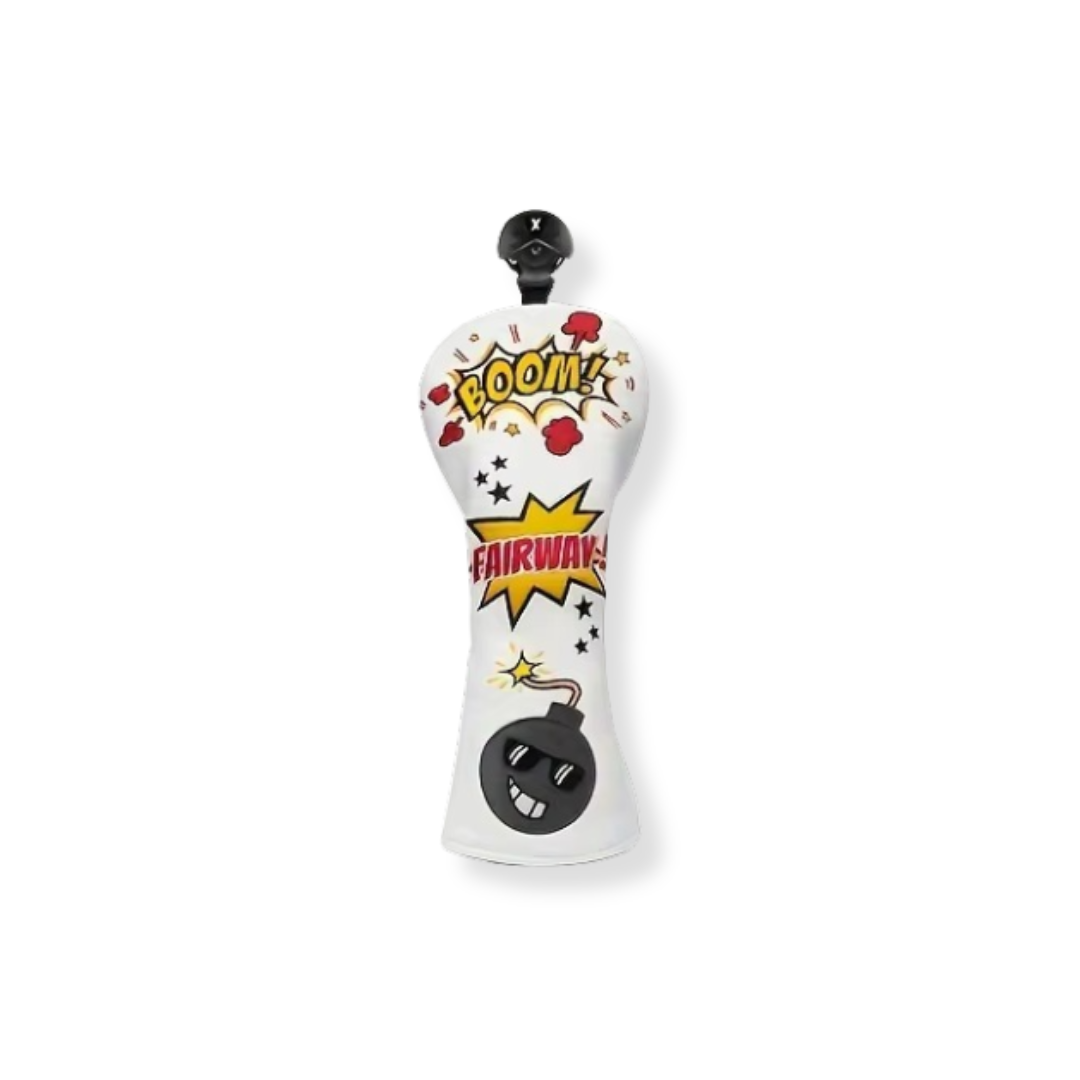 Boom Stick (White) Headcover