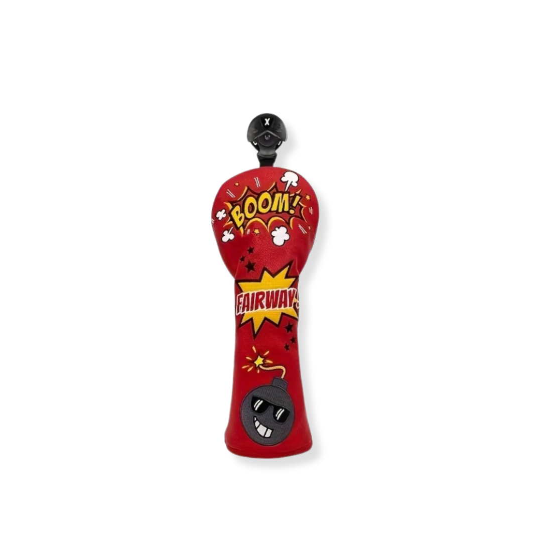 Boom Stick (Red) Headcover