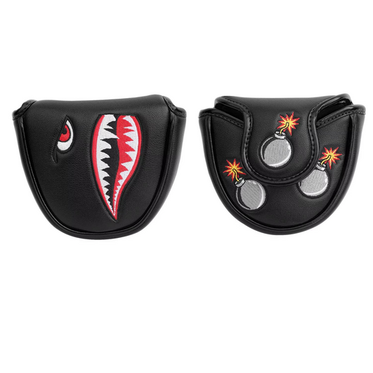 Viper Eye Black - Mallet Putter Cover