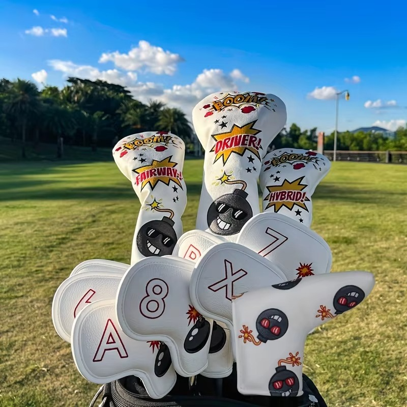 Boom Stick (White) Headcover