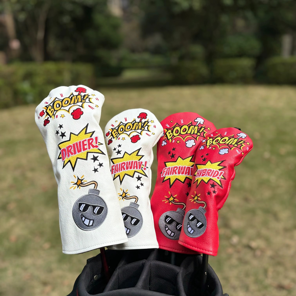 Boom Stick (Red) Headcover