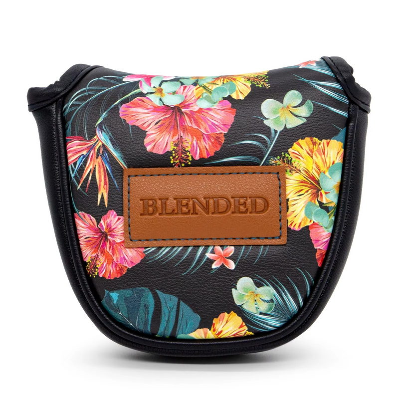 Tropic Fade (Black) - Mallet Putter Cover